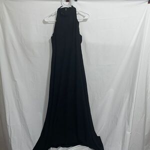 Evan-picone Long black evening dress